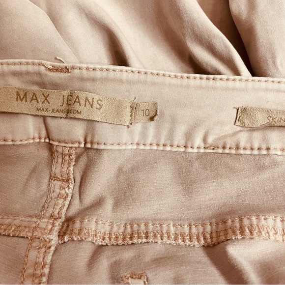 Max Jeans light rose pink skinny denim size 10 - Picture 5 of 10
